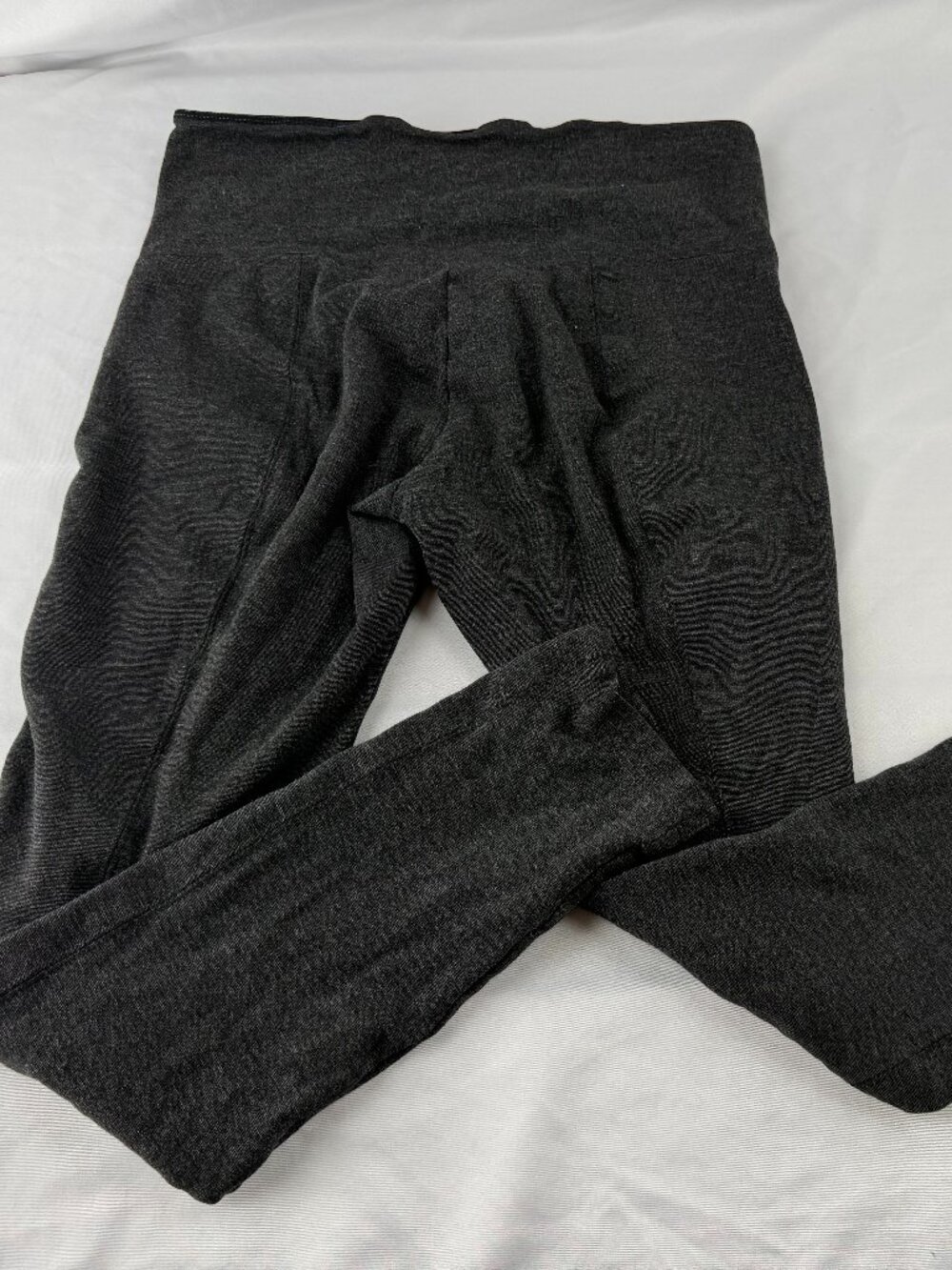 White House Black Market Gray Leggings Women Size S Regular Active Workout